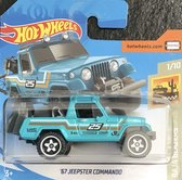 Hot Wheels Jeepster Commando 67 - Die Cast - Voertuig - Schaal 1:64 - 7 cm
