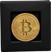 Bitcoin chocolade munt | Bitcoin munt GOUD | per stuk | MELK | Lindy's Patisserie