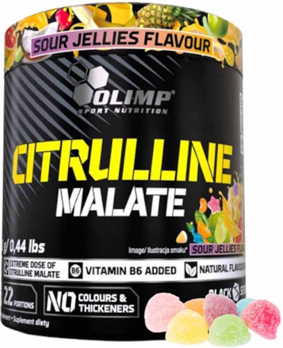 Citrulline Malate 200gr Sour Jellies
