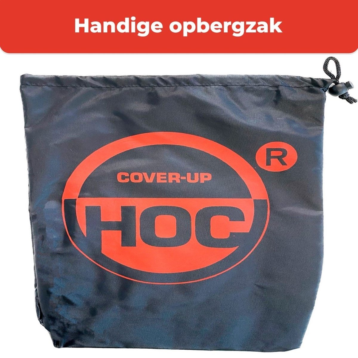 Motorhoes waterdicht 295*110*140 cm (3XL ) stofvrij / ademend / RED Label – foto 8