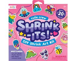 Ooly - Shrink-its! - D.I.Y Voorgesneden krimpbedels - Cute crew