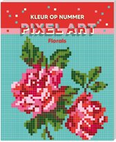 Coloriage à numéros - Pixel art - Fleurs
