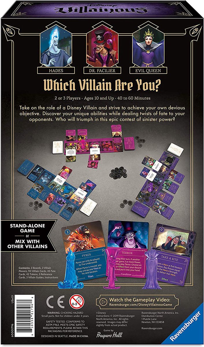Ravensburger Villainous uitbreiding Wicked to the core - Bordspel Engelstalig — afbeelding 4