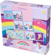 Totum Unicorn Domino spel Eenhoorn 32-delig kaartspel educatief kinderspeelgoed