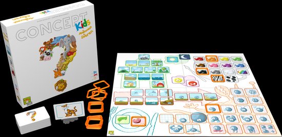 Repos Production Concept Kids Dieren - Educatief bordspel voor 4+ jaar