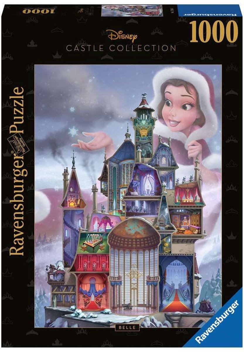 Ravensburger disney castles belle legpuzzel 1000 stukjes
