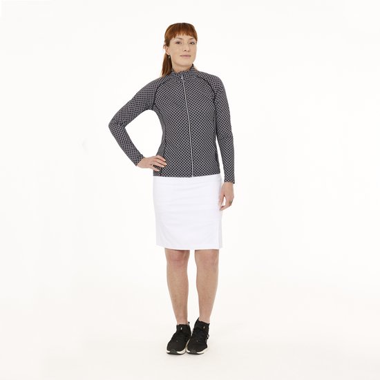 Func Factory dames Longsleeve full zip Sheila zwart maat 44 van Func Factory — afbeelding 5