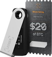 Ledger Nano S Plus Bitcoin Halving Deal - Hardware Wallet - het perfecte instapmodel voor het veilig beheren van al je crypto (Bitcoin) en NFT's - Zwart