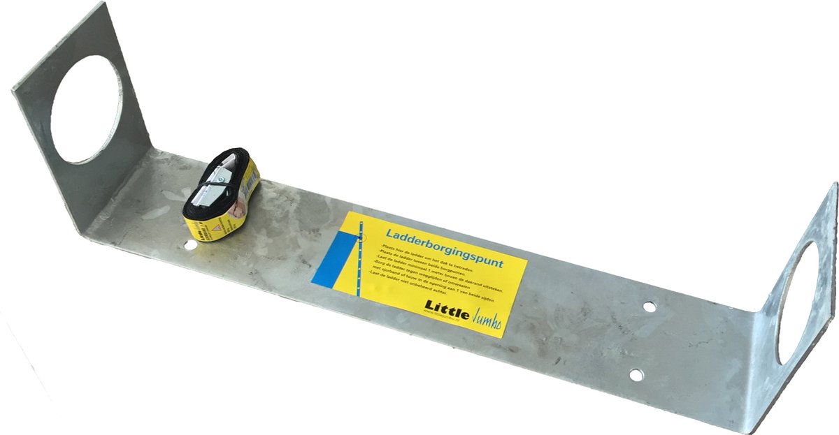 Little Jumbo Ladderborgingspunt gegalvaniseerd incl. sjorband - 1299065901