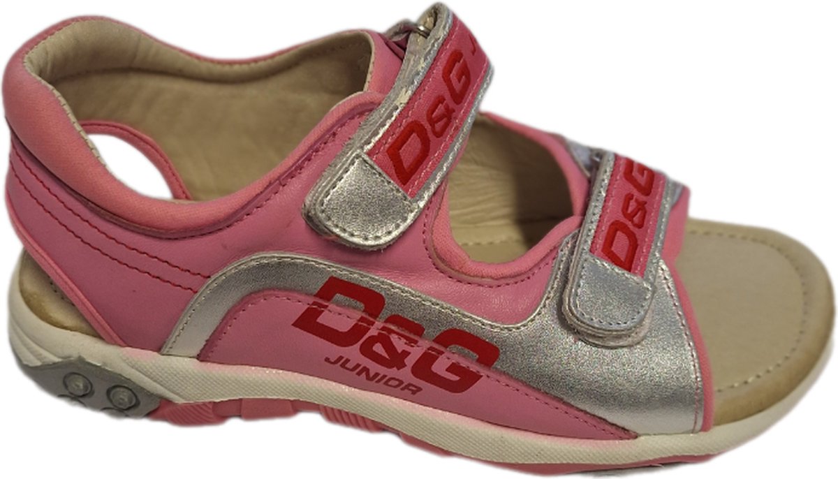 D&G JUNIOR SANDALO SPORTIVO PINK/ROSE SIZE 31