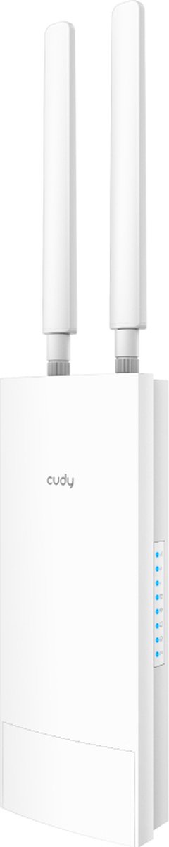 Cudy AC1200 Outdoor - Access point - Dual-band MU-MIMO wifi - 10/100M PoE Port - 10/100Mbps Ethernet - 5 GHz 2.4 GHz - Wit