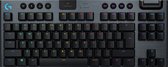 Bol.com Logitech G915 TKL - Mechanisch Gaming Keyboard - Draadloos - GL Tactile - QWERTY (ISO) - Zwart aanbieding