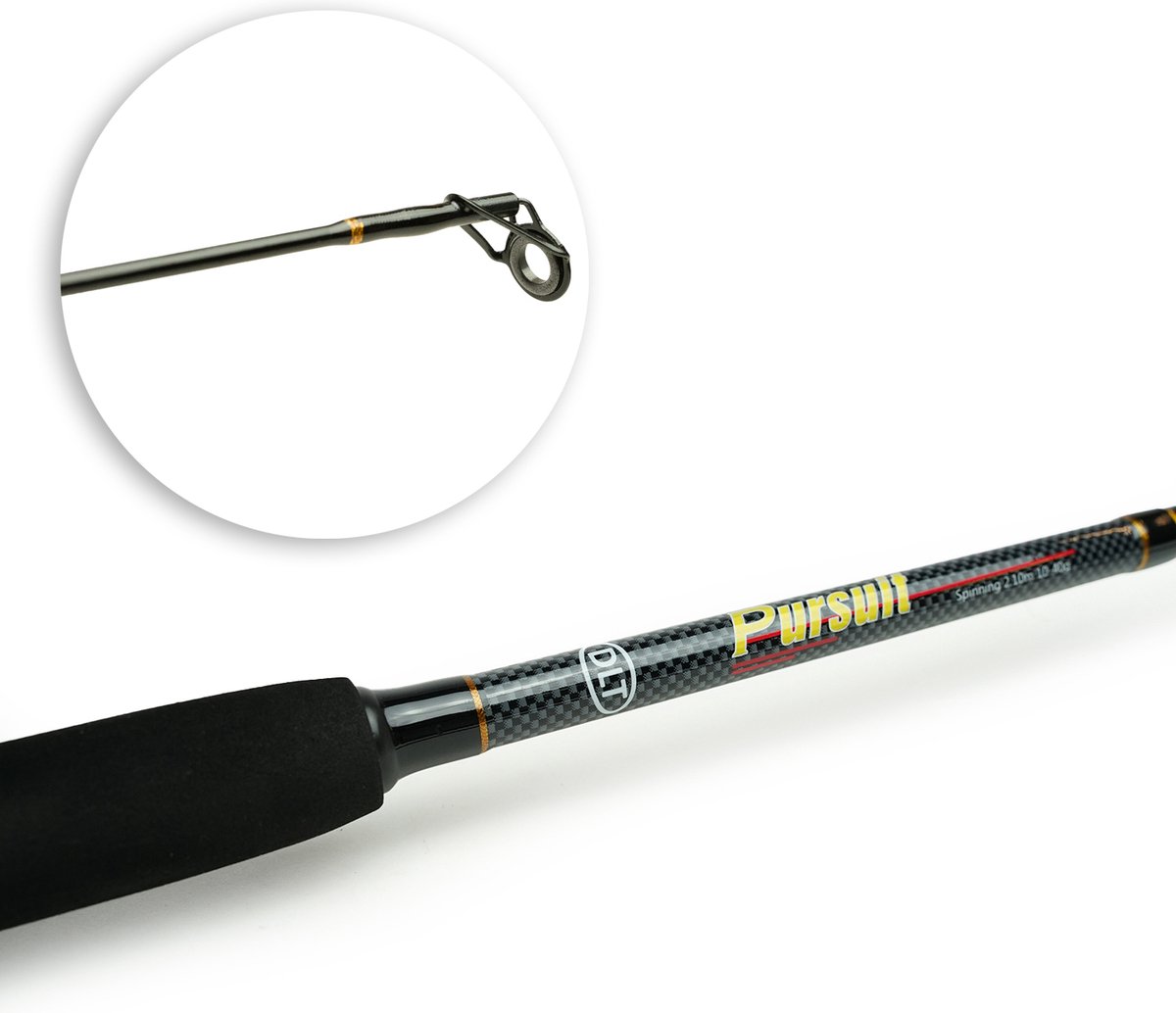 DLT Pursuit Spin - 2.70m - 10-40g - Spinhengel - Werphengel - Roofvis - Zwart