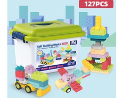 Magic block - Mega Bloks - Bouwblokken Speelgoed - Blokken- Bouwstenen Voor Kinderen Vanaf 3 Jaar - 127-delig