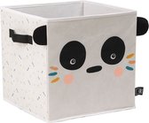 Eurekakids Storage Box - Panda - Speelgoed Opbergdoos voor Kinderen - 31 x 31 cm