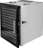 Voedseldroger - Dehydrator - Elektrische voedseldroger - Droogoven - Elektrische droogautomaat - 10 lagen - 800 Watt - 30°C tot 80°C