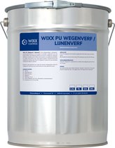 Wixx PU Wegenverf Lijnenverf - 10L - RAL 9016 | Verkeerswit