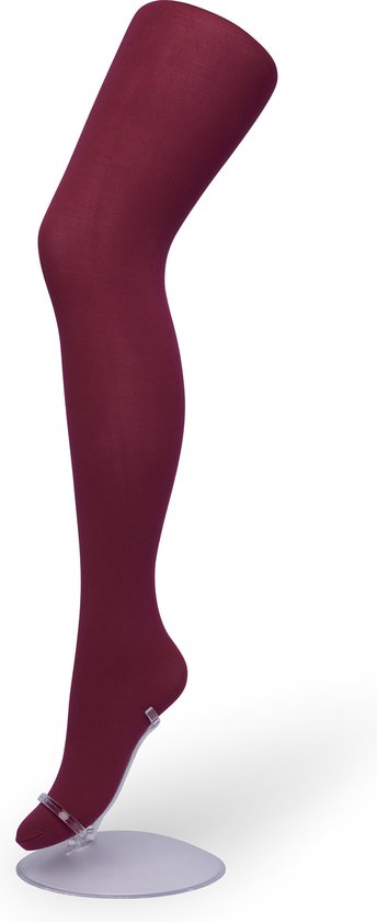 Bonnie Doon Opaque Comfort Tights 40 Denier Dark Red Femme taille 38/40 M - Extra large Comfort Board - Ne marque pas - Joliment amincissant - Effet mat - Coutures lisses - Confort de port maximal - Rouge foncé - Bordeaux - Rhododendron - BN161911.31