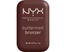 Top 10 Poeder & Foundation 2026: NYX Professional Makeup Buttermelt Bronzer Butta Than U Butter Poeder Bronzer - Bruin - 5GR