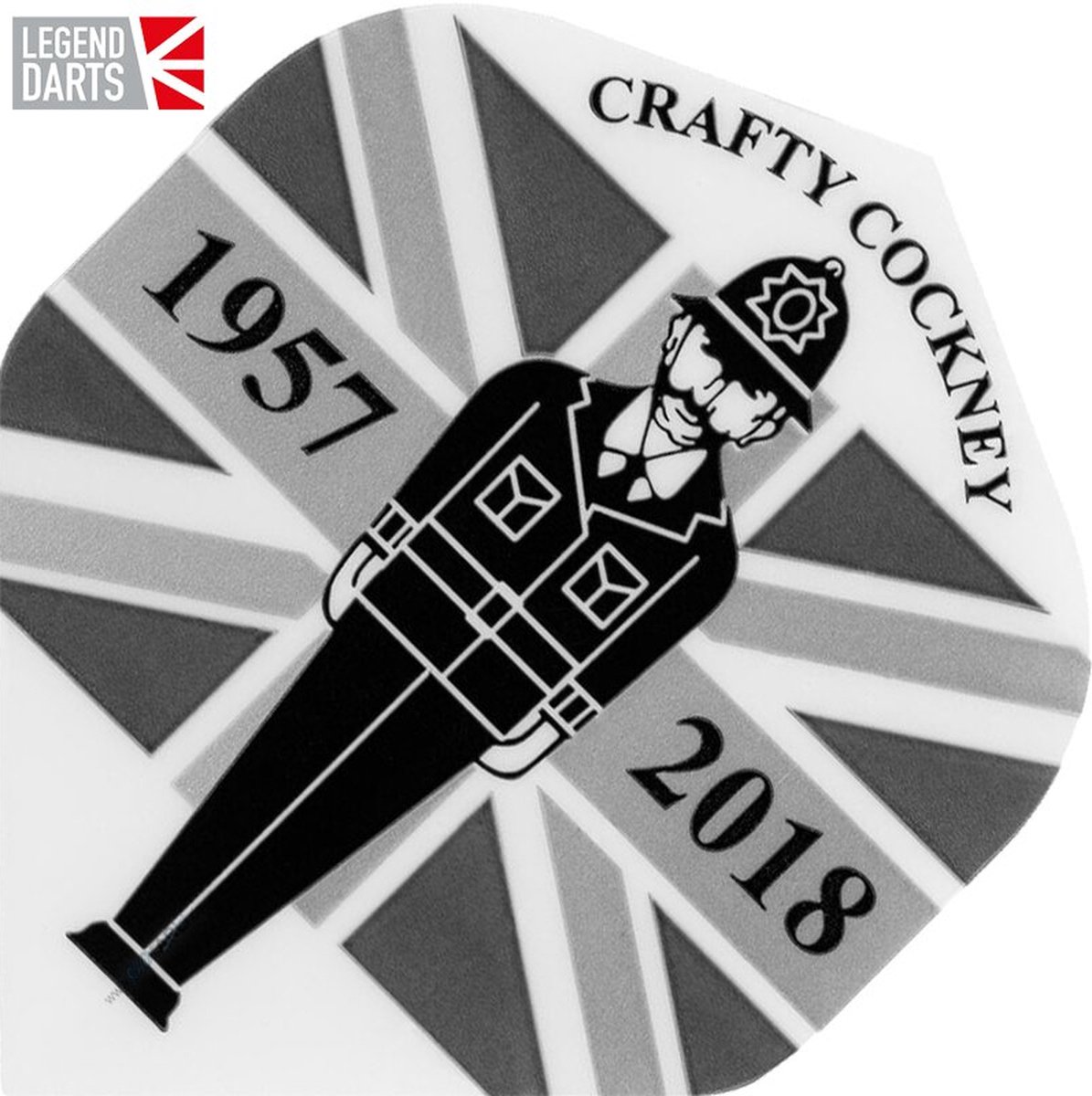 Eric Bristow Crafty Cockney NO2 - Dart Flights