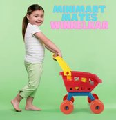 MiniMartMates - Caddie pour enfants - Caddie rempli - Jouets pour les compétences sociales, motrices et cognitives