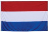 Nederlandse Vlag - Koningsdag accessoires - 90 x 150 CM - EK voetbal - Buitenvlag met ringen - Nederlands Elftal