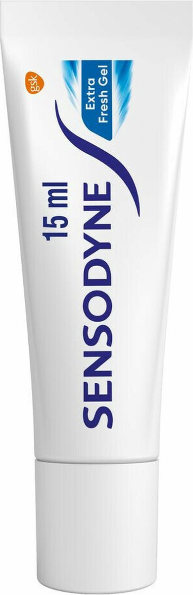 Sensodyne Tandpasta Extra Fresh Mini Extra Fresh Mini - 3 x 15 ml - Voordeelverpakking