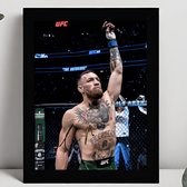 Conor McGregor Ingelijste Handtekening – 15 x 10cm In Klassiek Zwart Frame – Gedrukte handtekening – UFC - Ireland - The Notorious