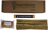 Knutsel bamboe bouwpakket klein | 30 cm.