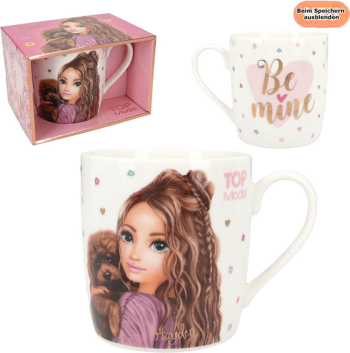 Goedkoopste Depesche - TOPModel beker - FLORAL