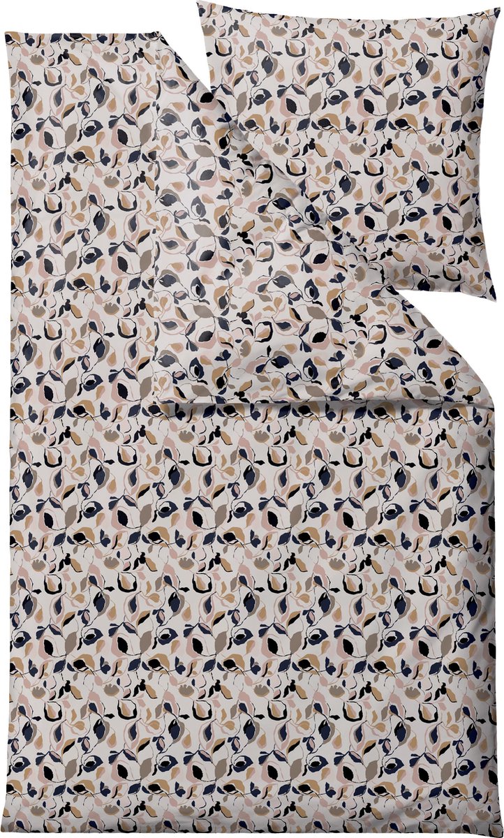 Södahl organic Abstract Beddengoed 135 x 200 cm Rose
