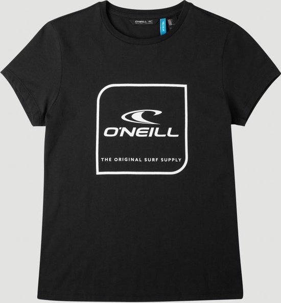 O'Neill T-Shirt Girls O'neill s/slv Black Out - A 128 - Black Out - A 100% Katoen