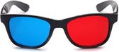 3d bril - 3d-brillen - 3d bril rood blauw
