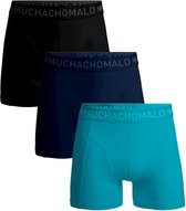 Muchachomalo Heren Boxershorts - 3 Pack - Maat M - 95% Katoen - Mannen Onderbroeken
