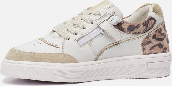 Muyters Retro Sneakers wit Leer - Maat 25