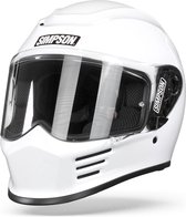 Simpson Speed White XS - Maat XS - Helm