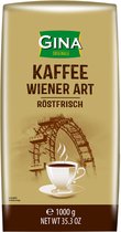 Wiener koffie - volle bonen - 1kg - Doos 6 stuks