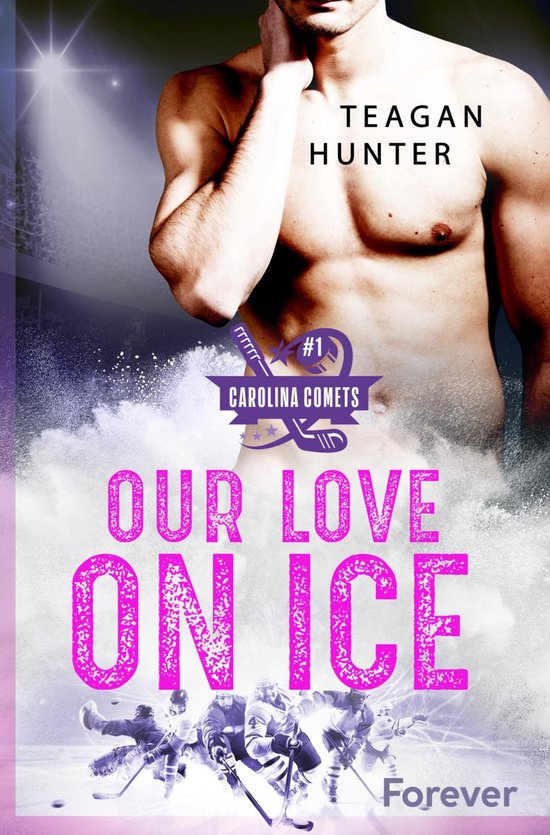 Carolina Comets 1 - Our love on ice - cover