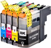 Boxstuff inkt geschikt voor Brother LC223 / LC-223 XL inkt cartridges - Multipack 4 Inktpatronen