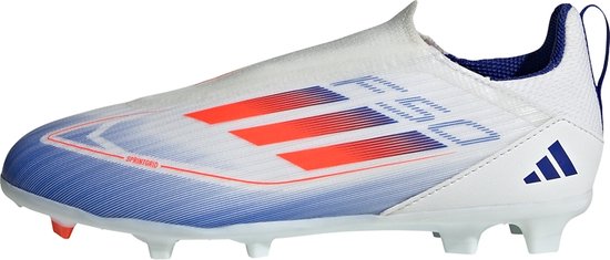 adidas Performance F50 League Veterloze Firm / Multi-Ground Voetbalschoenen Kids - Kinderen - Wit- 28