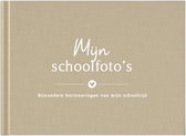 Fyllbooks Schoolfotoboek - Invulboek voor schoolfoto's - Linnen cover Taupe