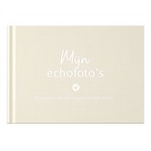 Fyllbooks Mijn Echoboekje - Echo fotoboekje - Invulboek voor echofoto's – Linnen cover Beige