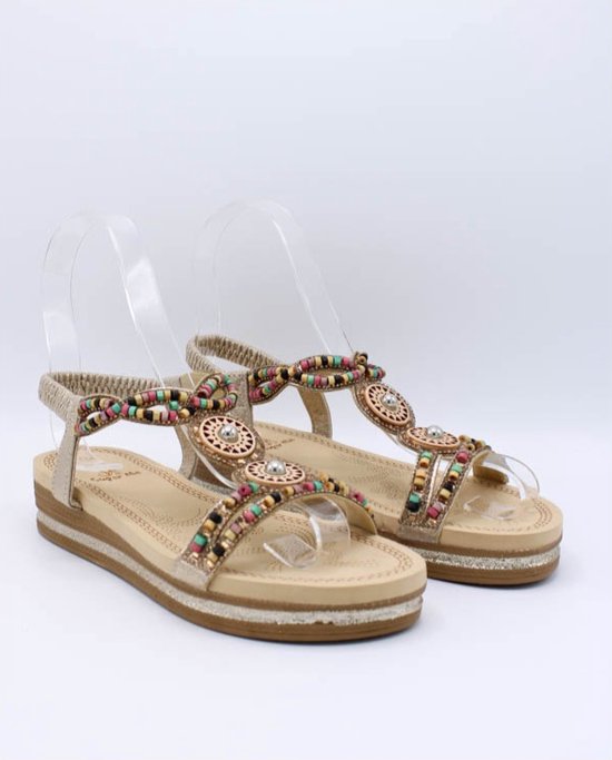Sandales pour femmes - Melissa - Goud - Taille 38