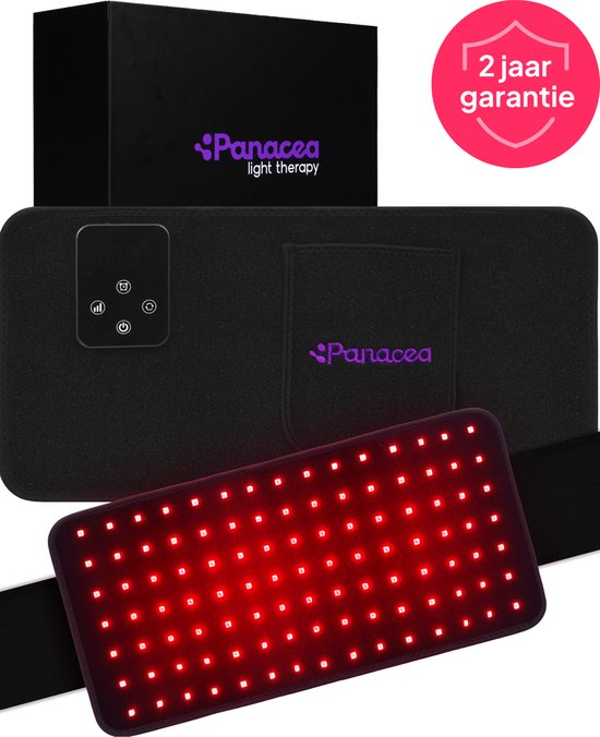 Foto: Infrarood rugband riem voor rug schouders knie n rood licht therapie draadloos rugpijn panacea infraroodtherapie dual chip infraroodlamp afslankband warmteband rood licht therapie red light therapy