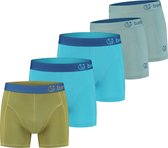 5-Pack - B.Bocelli - Boxershort Bamboo - Homme - 3 couleurs - Taille M