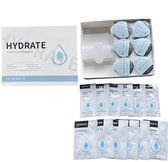 Oxypods Facial Hydrate Restart Kit - NG Medical Hydrate Intens hydraterend behandeling voor het herstel van de vitaliteit en stralendheid van de huid - Bevat 6x pods, 6x gel en 6x serum voor een complete hydratatiesessie.