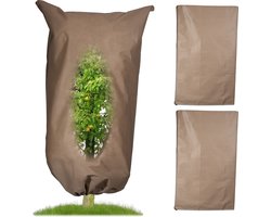 Beschermhoes planten - set van 3 - 240 x 200 cm - tegen vorst