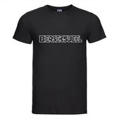 Bierseksueel T-shirt - 100% Katoen - Maat XS - Classic Fit - Zwart