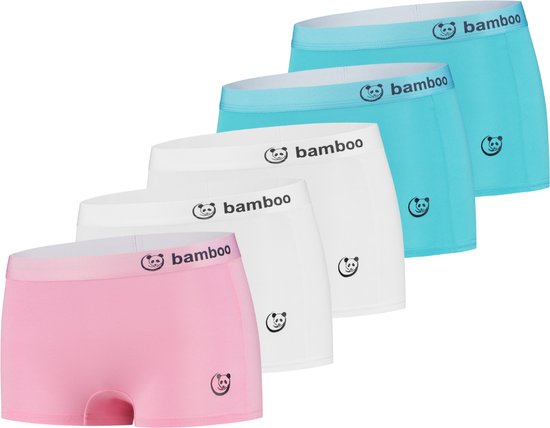 5-Pack - B.Bocelli - Boxershort Bamboo - Femme - 3 couleurs - Taille S