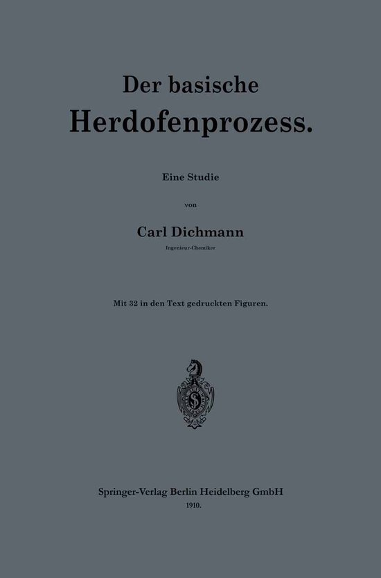 Der basische Herdofenprozess - cover